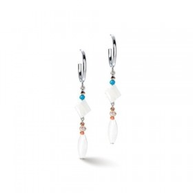 Boucles d'oreille Coeur de Lion, Amulette Boho Multi Wear multicolour spring