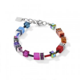 Bracelet GeoCUBE®, COEUR DE LION,  multicolore rainbow