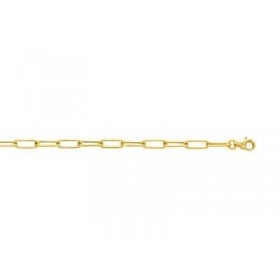 Bracelet Or Jaune 750 Millièmes, Maille rectangle