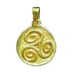 Triskell Médaille, Or jaune 750 Millièmes, Référ'ence 27777