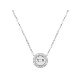 Collier Or Gris 750 Millièmes, "Collection Maison Girard, Les Boutons de Louise ", Référence MG5A32GB2