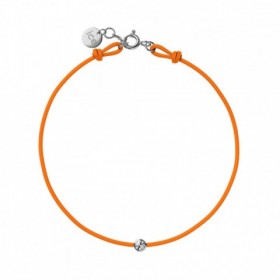 Diamond bracelet - Neon orange