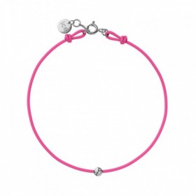 Diamond bracelet - Neon pink KID