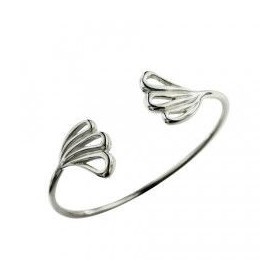 Bracelet jonc Argent PALMY TRI PM