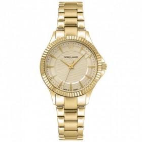 Montre Femme METROPOLITAIN Doré Cadran Argenté