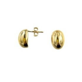 Boucles d'oreilles Plaqué Or OP Jonc UNI