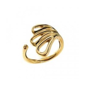 Bague Plaqué Or PALMY TRI PM