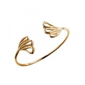 Bracelet jonc Plaqué Or PALMY TRI PM