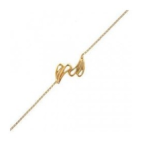 Bracelet Plaqué OR PALMY DUO PM Double - 18cm